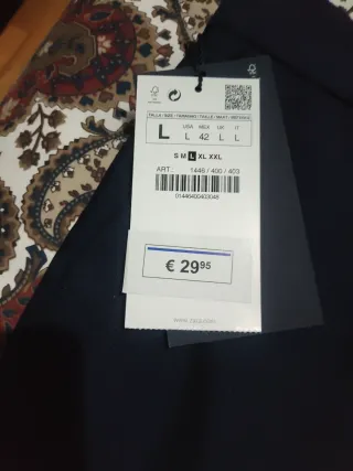 Traje Zara Man Negro Talla M