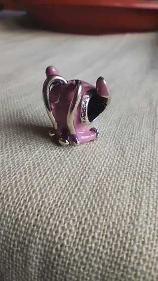 Charm Angel Pandora Rosa y Morado