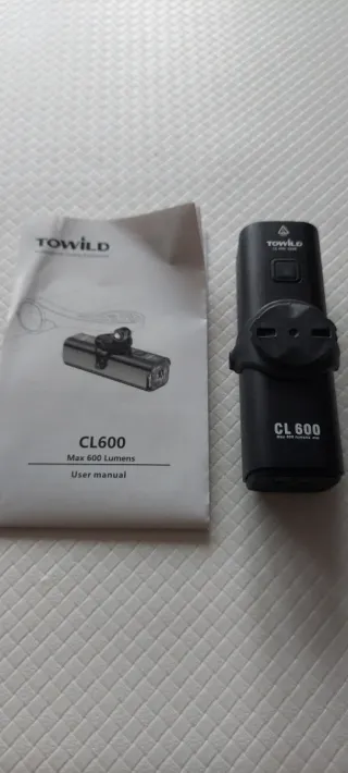 Luz Bicicleta TOWILD 600 Lúmenes