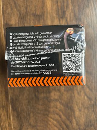 Luz Emergencia Coche Homologado DGT, con SIM y Dat