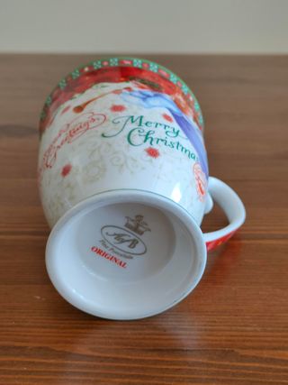 Taza Feliz Navidad con Ángel