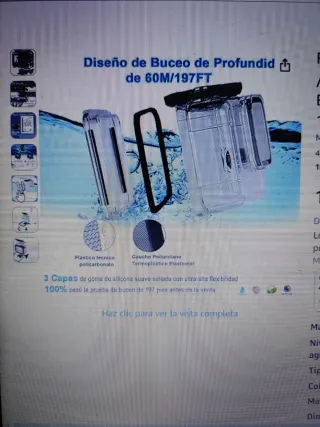 Carcasa Protectora GoPro Hero 9/10/11/12/13