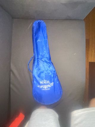 Ukulele blu in discrete condizioni