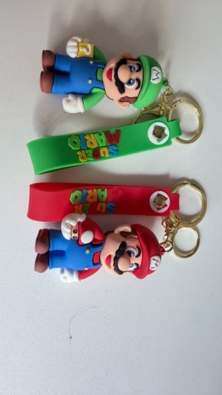 Llaveros Mario y Luigi Bros