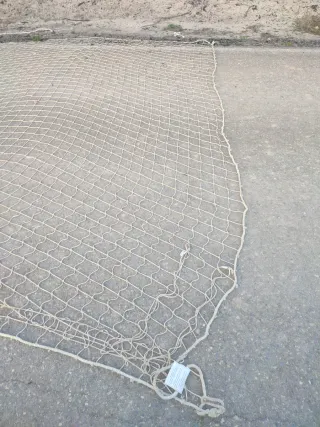 Red de seguridad obra 5x11m blanca