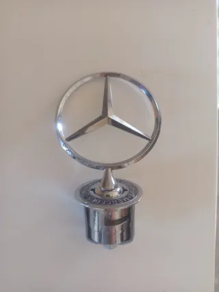 Emblema Estrella Mercedes Cromado