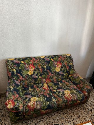 regalo sofá de 2 plazas estampado floral