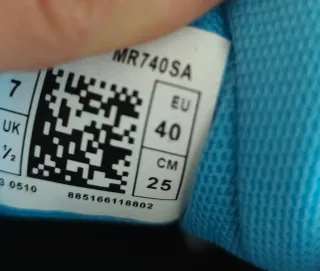 Tênis New Balance 740 Azul e Branco