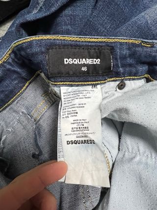 Jeans Dsquared2 Denim Blu Taglia M vaqueros