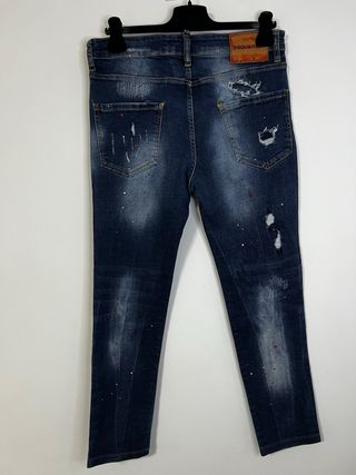 Jeans Dsquared2 Denim Blu Taglia M vaqueros