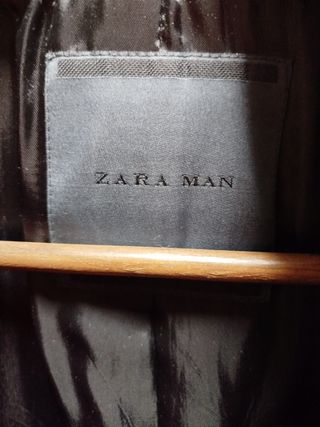 Gabardina Zara Negra