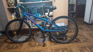 Bicicleta azul BLAST