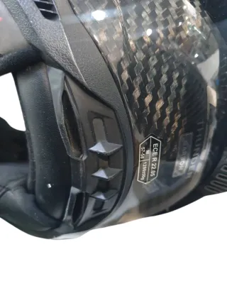 Casco Moto LS2 Thunder Talla M Carbono 90601