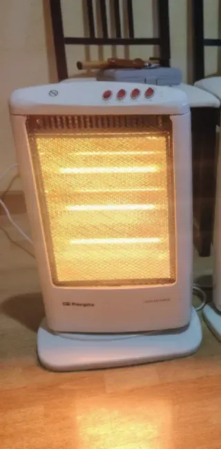 Estufa eléctrica de tubos