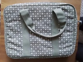 Maletín para portátil y documentos con estrellas