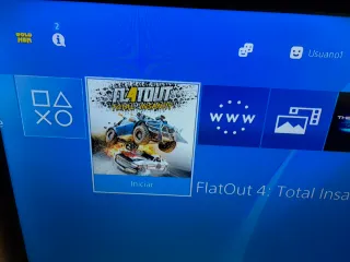 PS4 Slim FW9.60 (lector BR no funciona). Sin mando