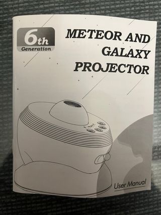 Proyector Galaxia con Giro