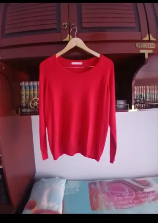 Jersey rojo de punto