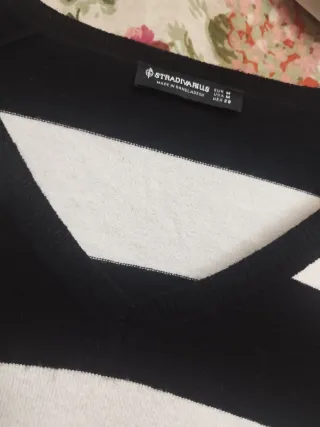 Jersey rayas Stradivarius Talla M