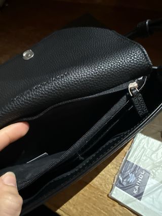 Bolso Calvin Klein Negro Cadena