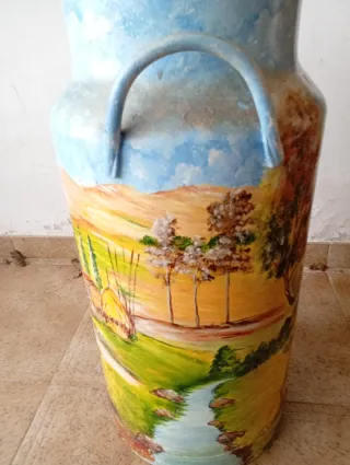 CANTARA DE LECHE PINTADA A MANO