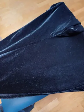 Completo effetto velluto poliestere