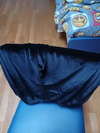 Completo effetto velluto poliestere