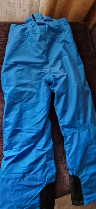 Pantalón de nieve azul T.8