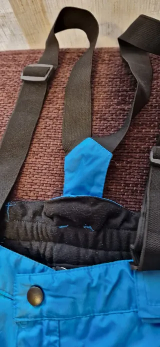 Pantalón de nieve azul T.8