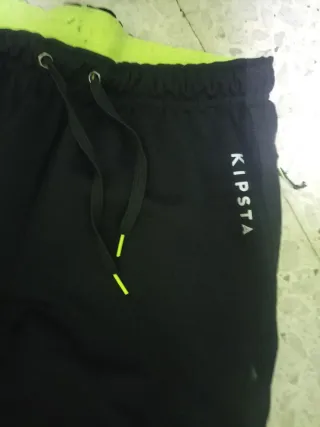 Pantalón chándal Kipsta negro