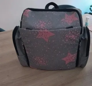 Mochila para bebé con estrellas
