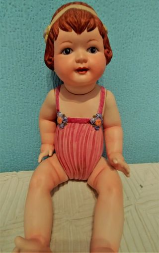 Muñeco porcelana reproducción antiguo