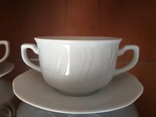 Juego Consomé Porcelana ALLEGRO 14 Piezas