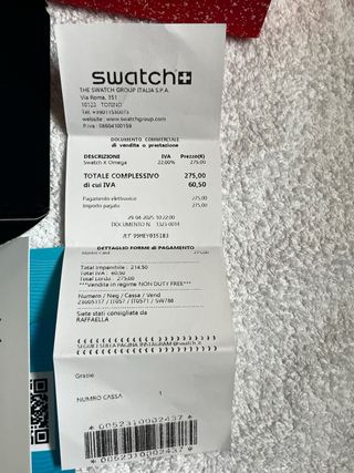 Swatch x Omega Mission to Uranus