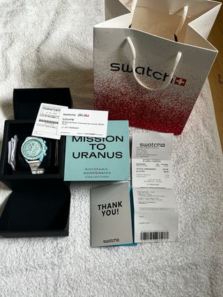 Swatch x Omega Mission to Uranus