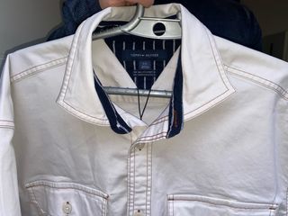 Sobrecamisa Tommy Hilfiger Talla L Blanca