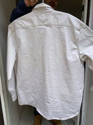 Sobrecamisa Tommy Hilfiger Talla L Blanca