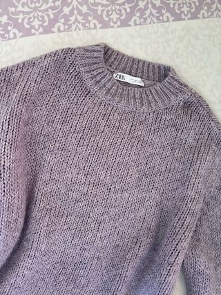 Jersey Zara Morado Punto