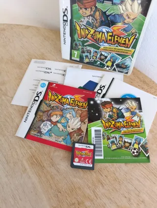 Nintendo DS Inazuma Eleven Juego + Manuales