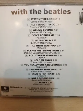 CD With The Beatles