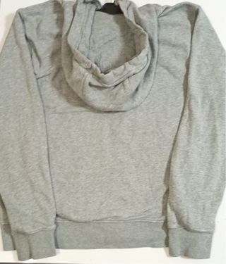 Sudadera Nike Gris con Cremallera y bolsillos