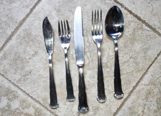 Cubertería de acero inoxidable