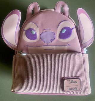 Mochila Angel Loungefly Rosa y Morado