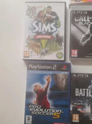 Lote Videojuegos PS3 y PS2