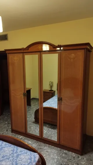 Dormitorio completo madera