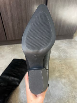 Botas cowboy altas negras sin estrenar