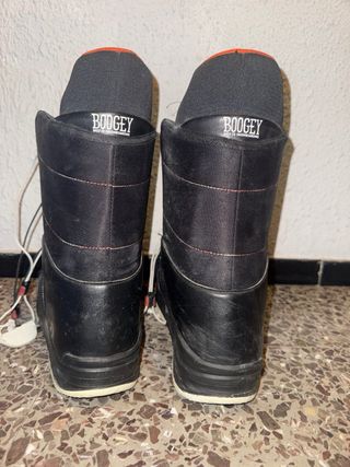 Botas de Snowboard wed’ze Negras y Rojas