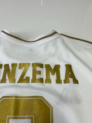 Camiseta original Real Madrid 2019 2020 Benzema 9