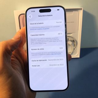 iPhone 15 Rosa 128GB 85% Batería