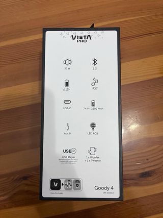 Altavoz Bluetooth Vieta Pro Goody 4